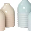 Intratuin vaas Shap beige D 22 H 32 cm
