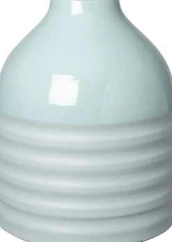 Intratuin vaas Shap blauw D 17 H 23 cm