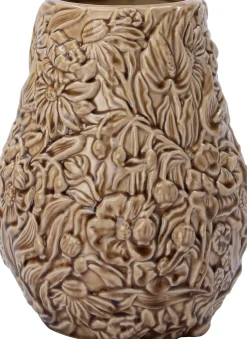 Intratuin vaas Shelley beige D 20,4 H 25,5 cm