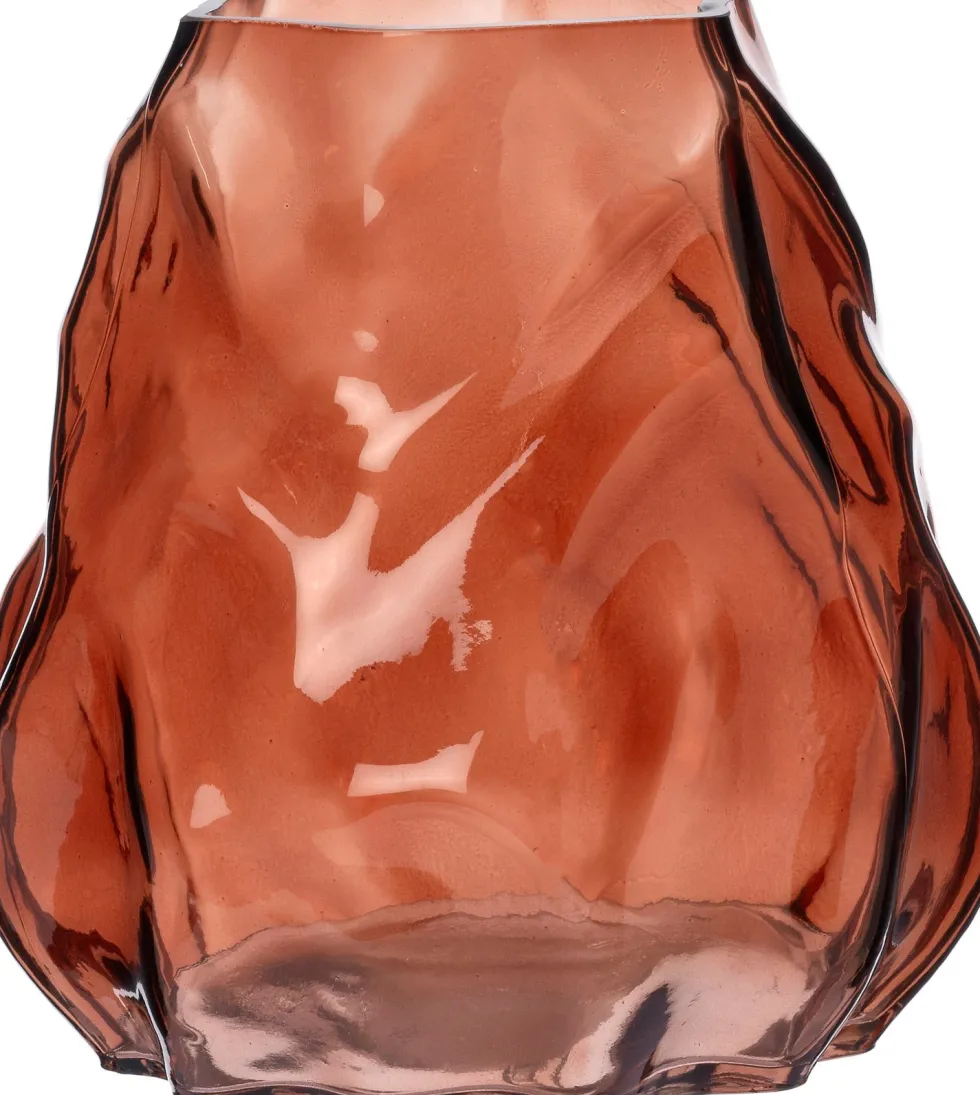 Intratuin vaas Stein bruin D 17 H 17 cm
