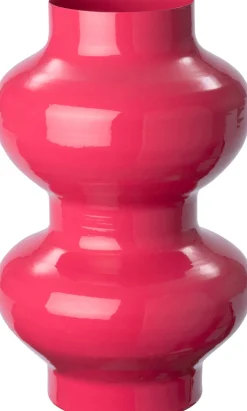 Intratuin vaas Tijs roze D 16 H 25,5 cm