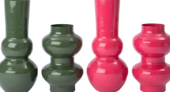 Intratuin vaas Tijs roze D 16 H 25,5 cm