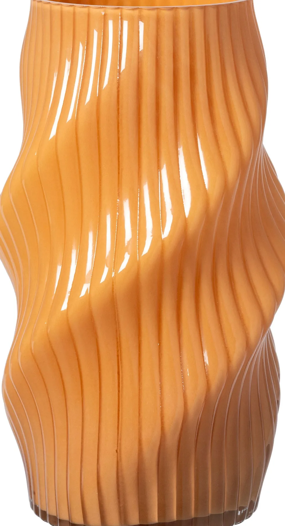 Intratuin vaas Tullow bruin D 16,5 H 29 cm