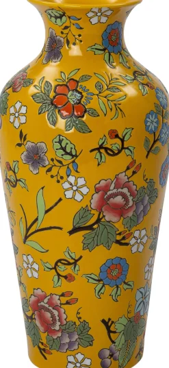Intratuin vaas Uva geel D 20 H 40 cm
