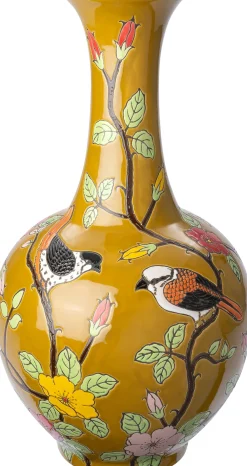 Intratuin vaas Uva geel D 32 H 59 cm