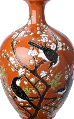 Intratuin vaas Uva oranje D 26 H 41 cm