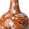 Intratuin vaas Uva oranje D 30 H 56 cm
