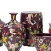 Intratuin vaas Uva paars D 23 H 41 cm