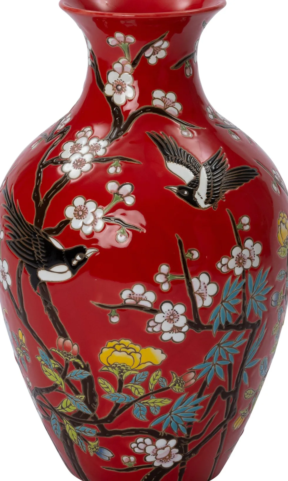 Intratuin vaas Uva rood D 20 H 31 cm