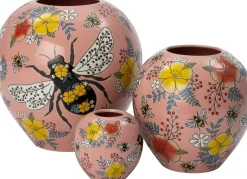 Intratuin vaas Uva roze D 26 H 26 cm