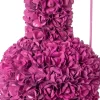 Intratuin vaas Wooler paars D 21 H 32 cm