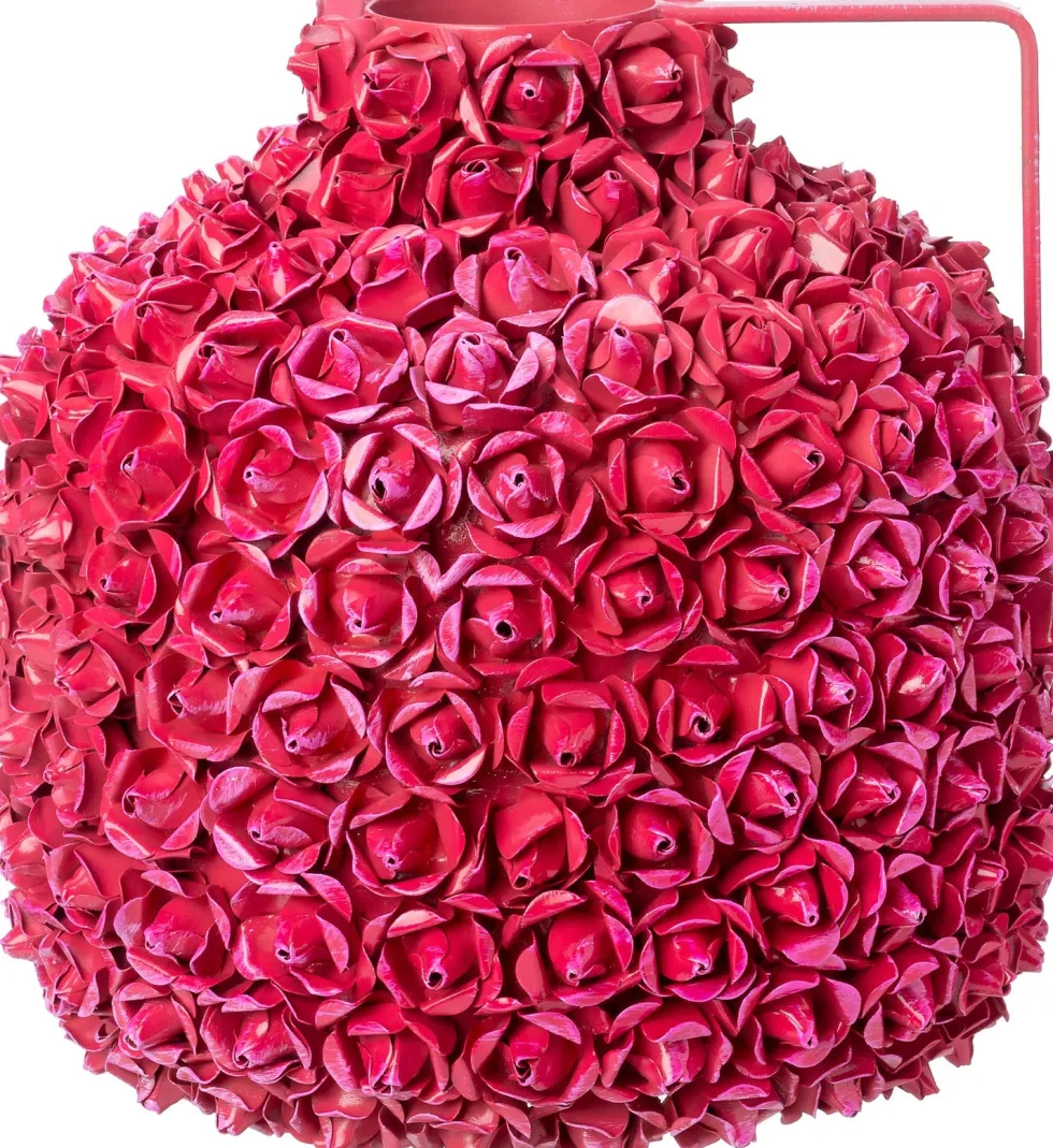Intratuin vaas Wooler roze D 20 H 17 cm