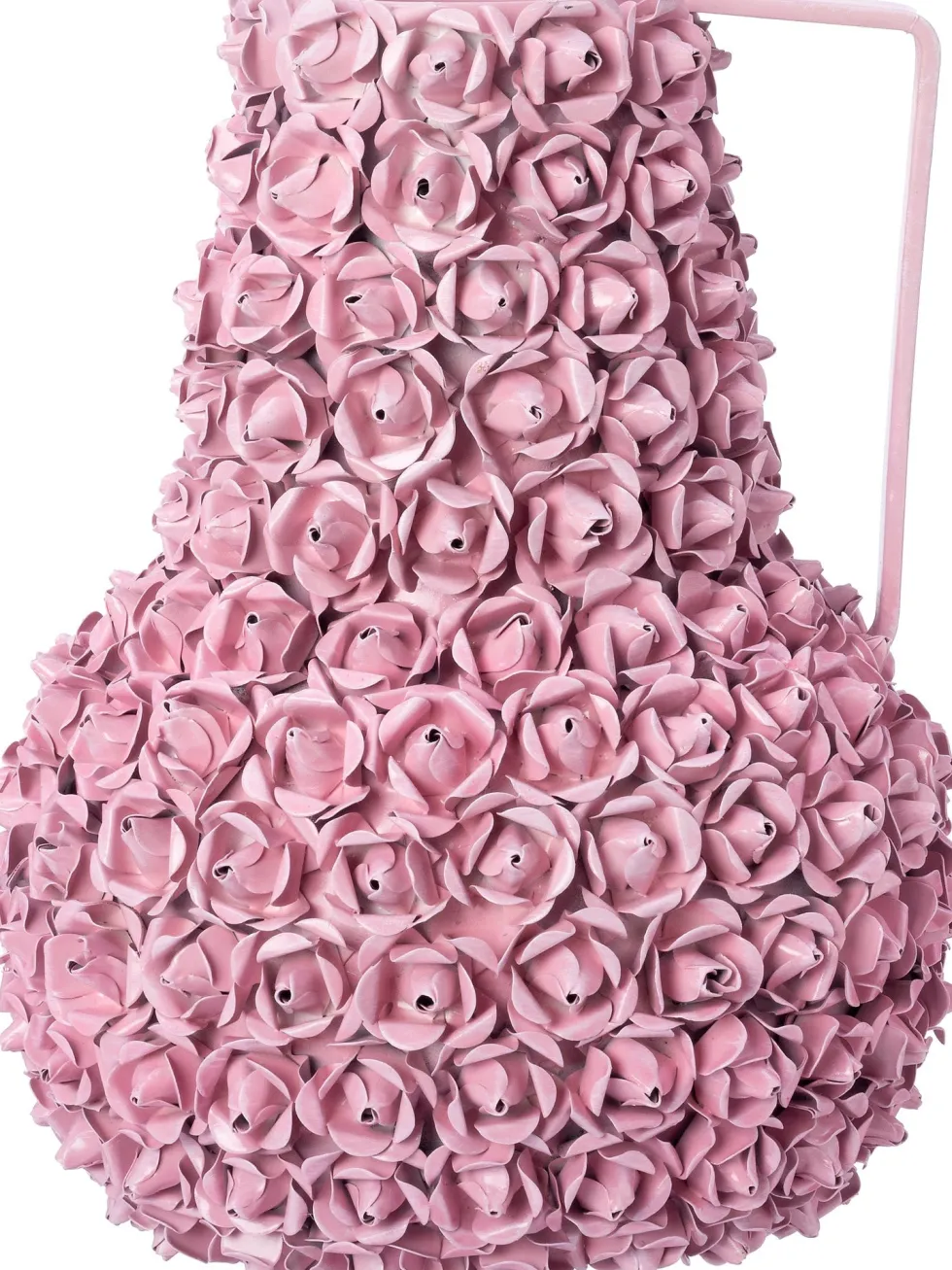 Intratuin vaas Wooler violet D 18 H 22 cm