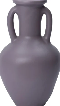 Intratuin vaas Wos paars D 20 x 34,5 cm