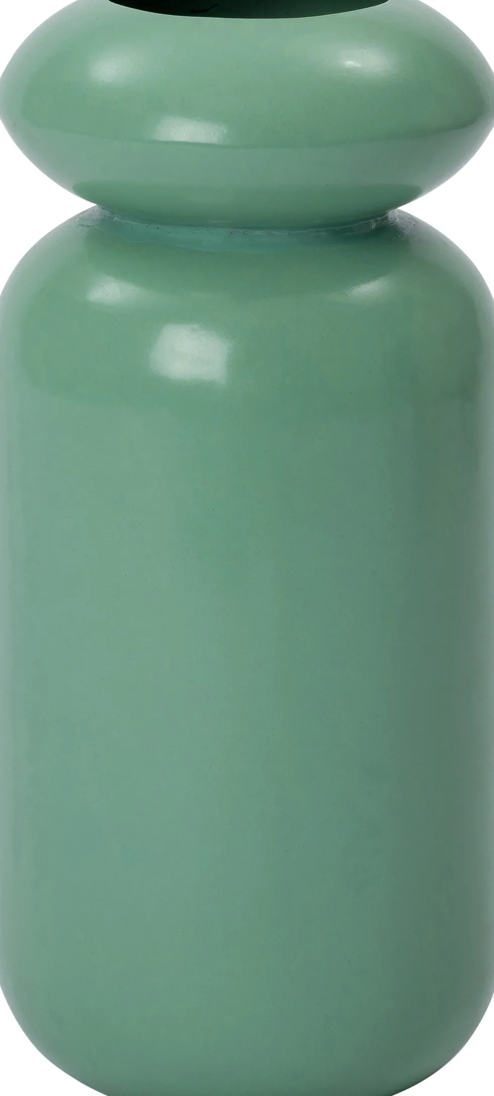 Intratuin vaas Yde blauw D 12 H 26 cm