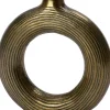 Intratuin vaas Yonne goud 23 x 5 x 26,5 cm