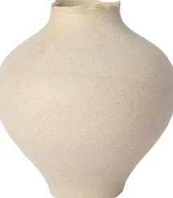 Intratuin vaas Yvan crème D 26 H 32 cm