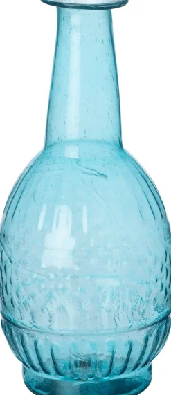 Intratuin vaas Zay blauw D 8,5 H 18 cm