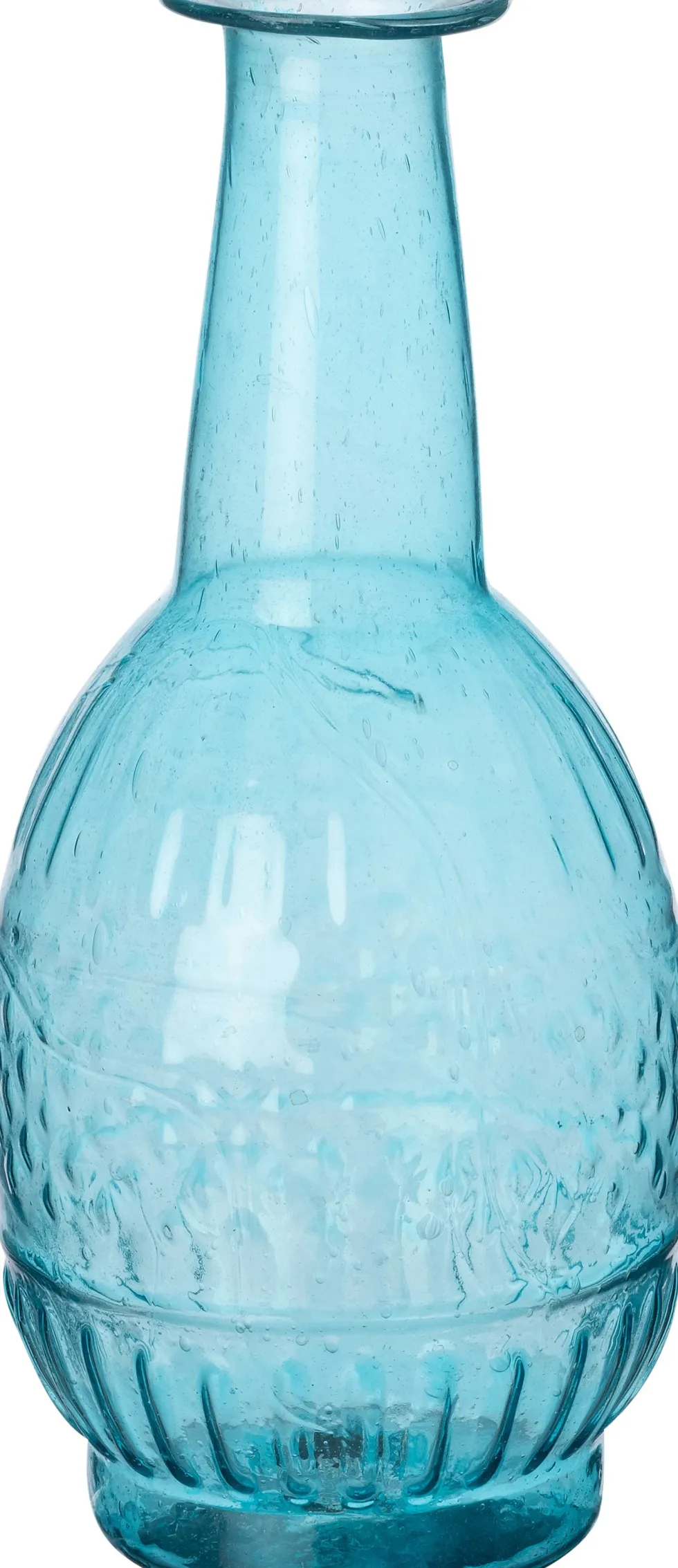 Intratuin vaas Zay blauw D 8,5 H 18 cm