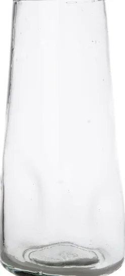 Intratuin vaas Zep transparant D 14 H 30 cm