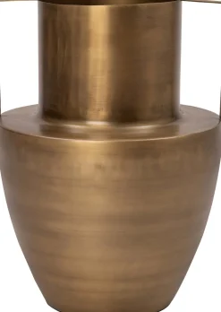 Intratuin vaas Zev goud D 32 H 42 cm