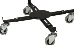 Intratuin verstelbare plantentrolley zwart D 29 H 10,5 cm