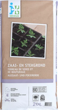 Intratuin zaai- en stekgrond 20 L