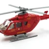 Jägerndorfer kerstdorp set helikopter rood
