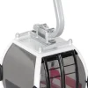 Jägerndorfer Omega kerstdorpminiatuur gondel wit 6,4 x 5,9 x 14,6 cm