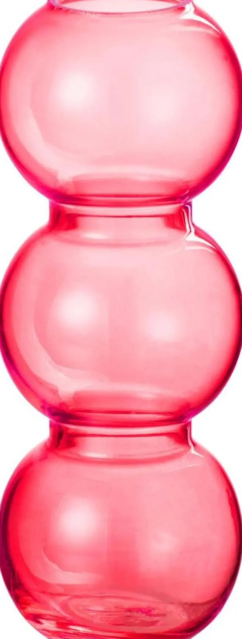 J-Line Bollen roze 8,5 x 8,5 x 22,5 cm