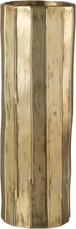J-Line vaas Ary goud D 19,5 H 60 cm
