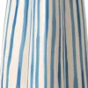 J-Line vaas blauw / wit 18 x 16 x 37 cm