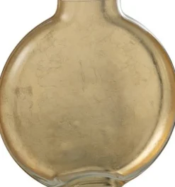 J-Line vaas Miki goud 24 x 5 x 24 cm