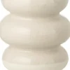 J-Line vaas Ringen wit D 13,5 H 30,5 cm