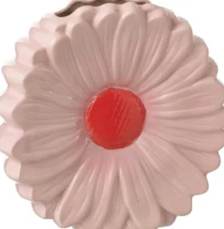 J-Line vaas roze 26,5 x 9 x 26,5 cm