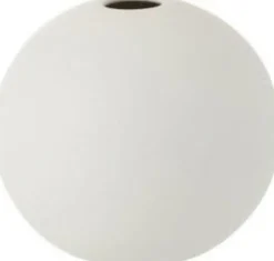 J-Line vaas wit D 12 H 11,5 cm