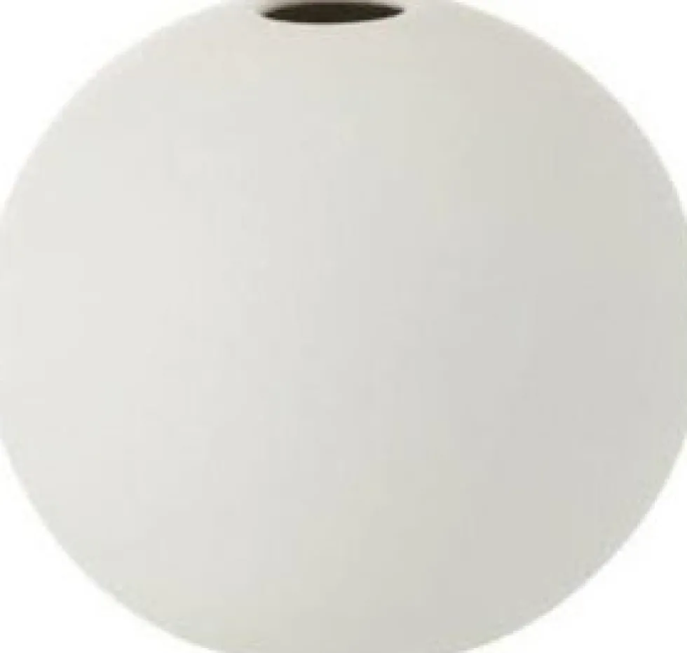 J-Line vaas wit D 12 H 11,5 cm