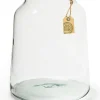 Jodeco vaas Eddy transparant D 17 H 30 cm
