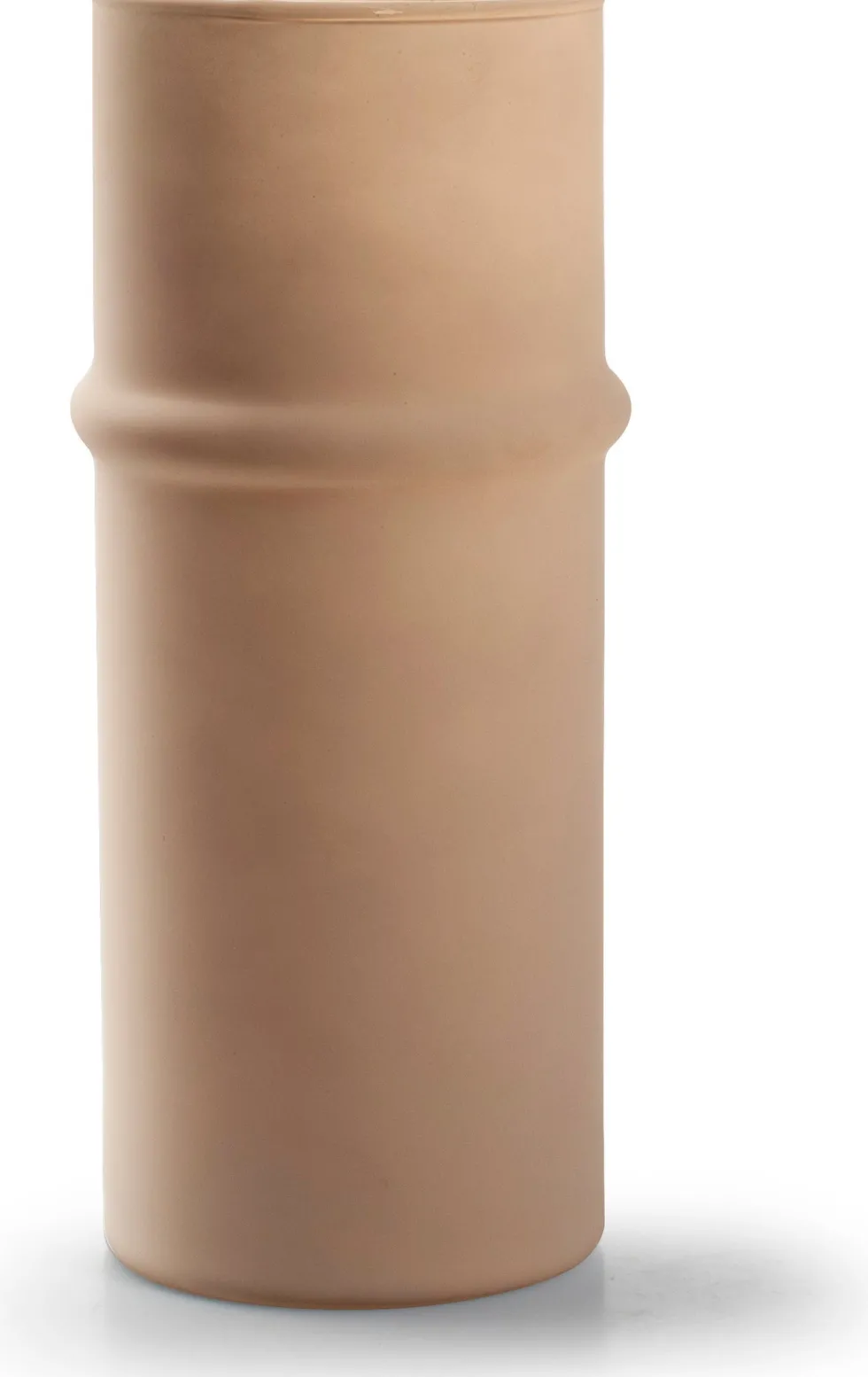 Jodeco vaas Funny beige D 11 H 25 cm