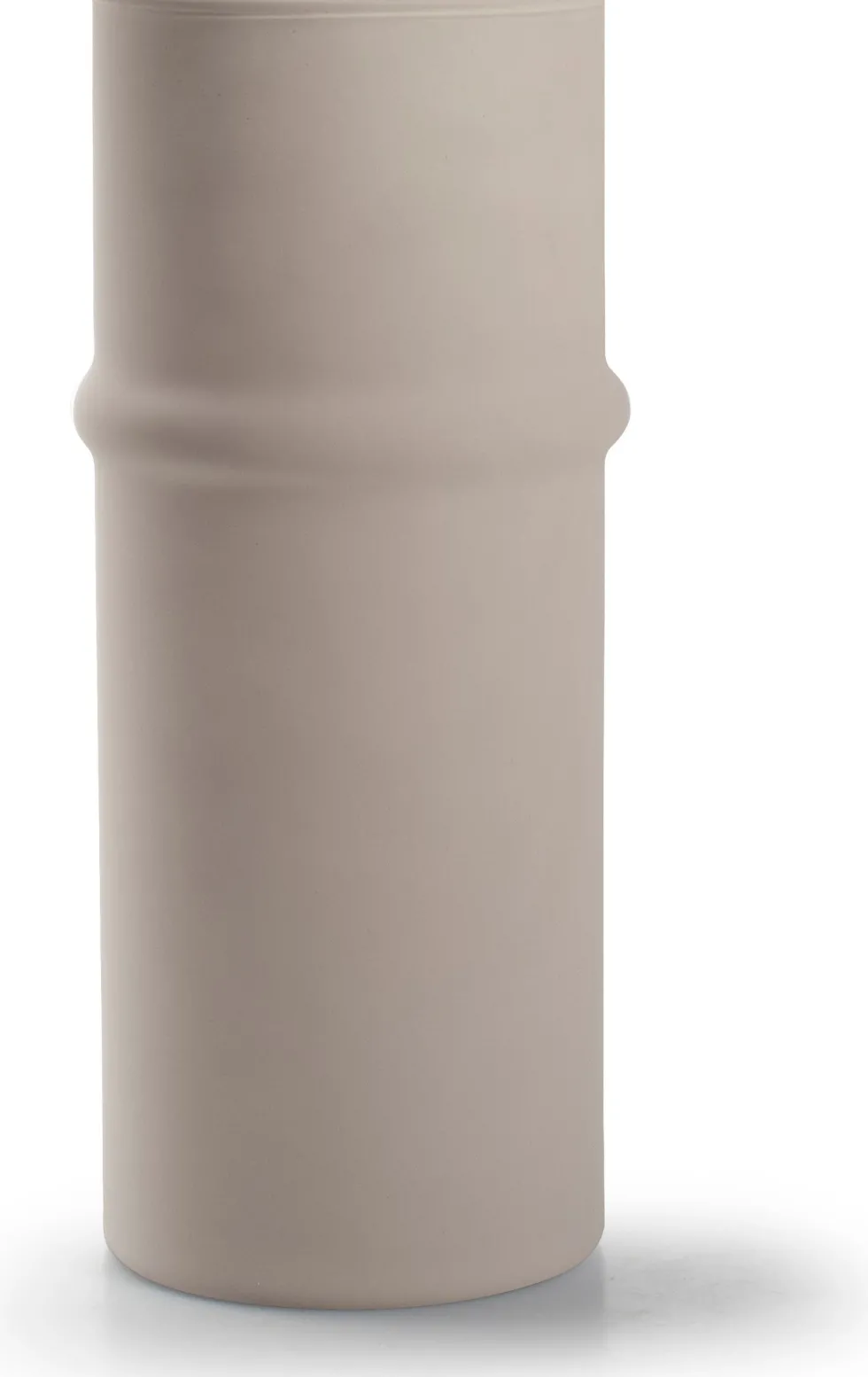 Jodeco vaas Funny grijs D 11 H 25 cm