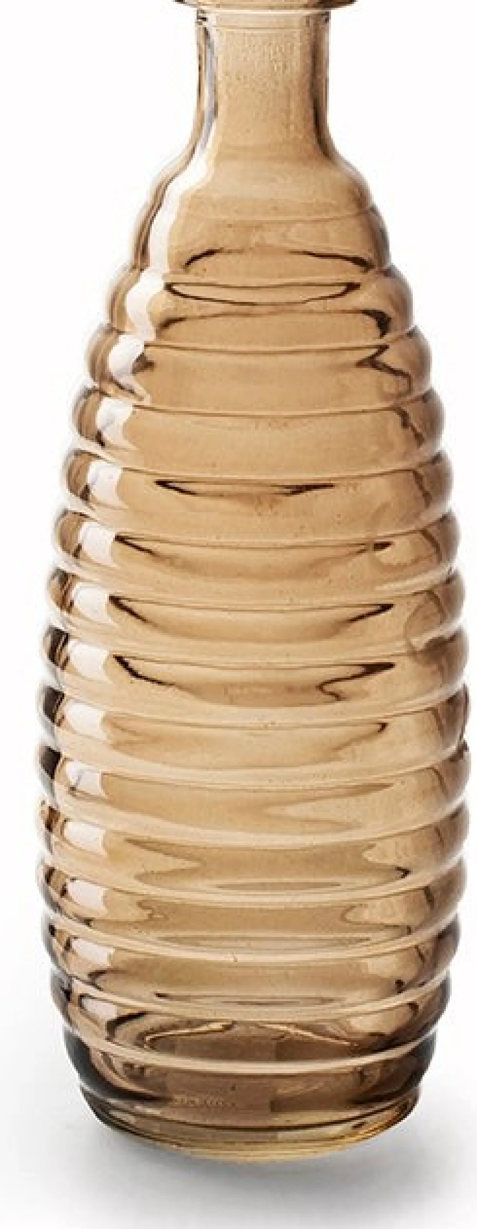 Jodeco vaas Lina beige D 8,5 H 22 cm