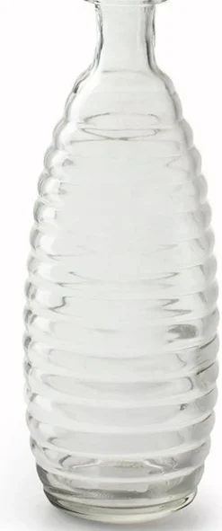 Jodeco vaas Lina transparant D 8,5 H 22 cm