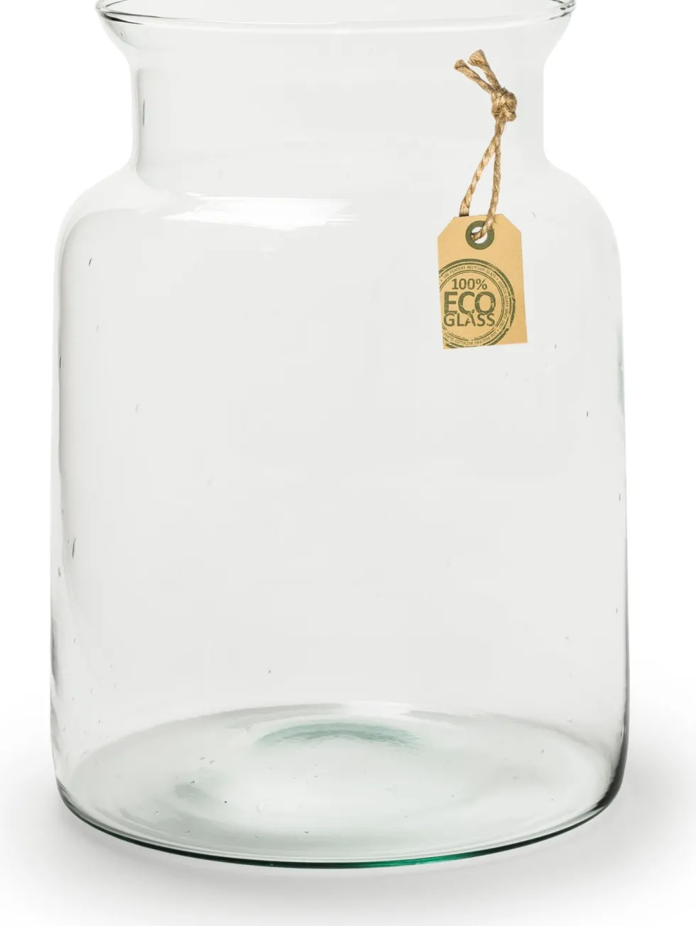 Jodeco vaas Nobles transparant D 19 H 25 cm