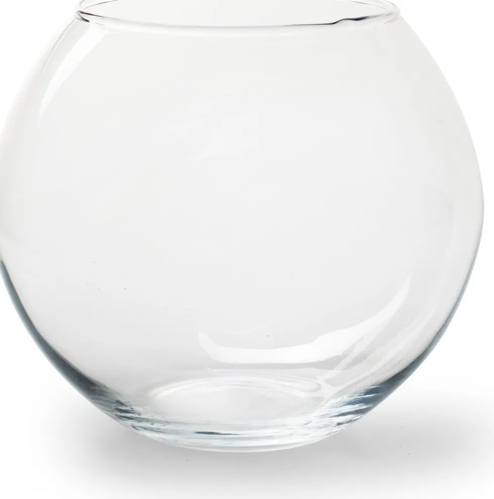 Jodeco vaas Rondo transparant D 20 H 17 cm
