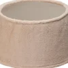 Kerstboommand beige D 55 H 23 cm