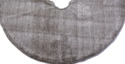 Kerstboomrok imitatiebont taupe D 120 cm