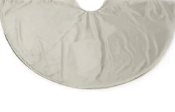 Kerstboomrok taupe D 120 cm