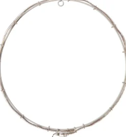 Kersthanger rond met 70 LED lampjes warm wit D 26 cm
