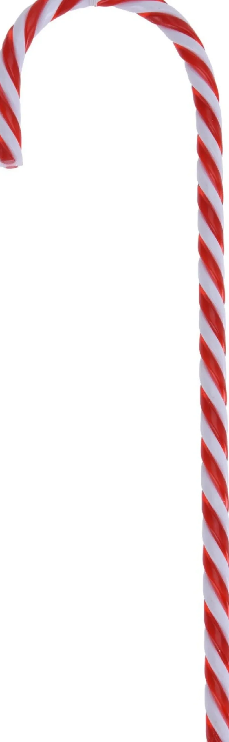 Kersthanger zuurstok rood / wit 9,5 x 1 x 30 cm
