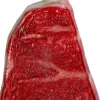 Kerst ornament biefstuk rood 6,5 x 2,5 x 12,5 cm